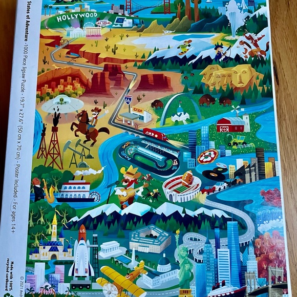 Colorcraft 1000 piece Puzzle! - Picture 1 of 4